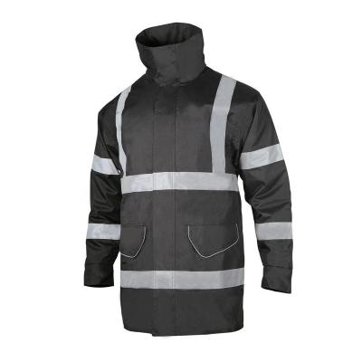 China Water Proof Winter Bomber Safety Workwear Vest Breathable Reflective Jacket On Construction for sale