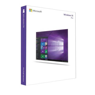 China Win 10 FPP Software Download Microsoft Windows 10 Pro OEM Package 64 Bit DVD License Microsoft Windows 10 Pro for sale