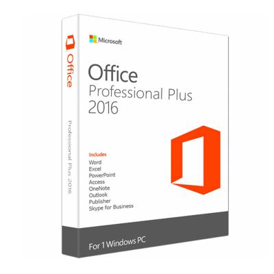 China Brand New Microsoft Office 2016 Professional Plus Retail Key For PC Office 2016 Plus Microsoft Office 2016 Plus Professional 2 Activation Online for sale