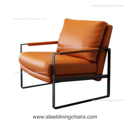 China A celebridade luxuosa contratou o único Seater sofá de Tiger Nordic Leather 42CM à venda