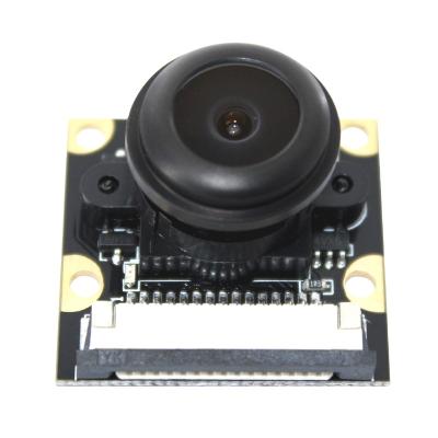 China 5MP fisheye 130degree OV5647 camera module for raspberry pi B 3/2 25mm*24mm*5.5mm for sale