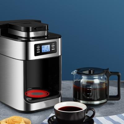 China Universal Automatic Led Hotel Display Coffee Machine With Built-in Coffee Grinder for sale