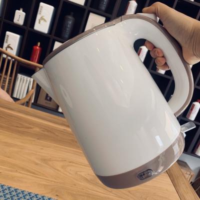 China 360 Degree Rotation Base Built In China Stainless Steel Milk Water Designer Electric Heating Kettle for sale