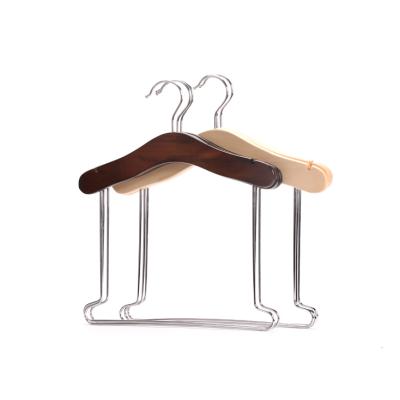 China Suppliers hot sale china DISPLAY wooden children suit hanger for store for sale