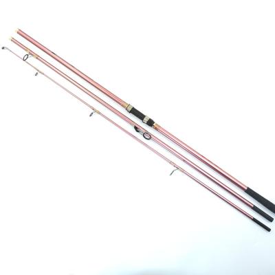 China Mighty Carbon Carbon 3 Fishing Sections Beach Offshore Surf Bait Casting Rods for sale