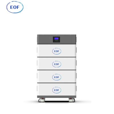 China Home Appliances EOF 3.2V Lifepo4 Battery Cell Storage Stacked Solar Power System 20KWH 51.2V 48V For Home EU Free Shipping 6000cycles for sale