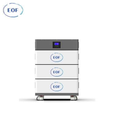 China Type C EOF Growatt 51.2V 48V 15.KWH Lifepo4 Stackable Modular Battery For Storage Systems 100Ah Hybrid Solar Power Battery Cell for sale