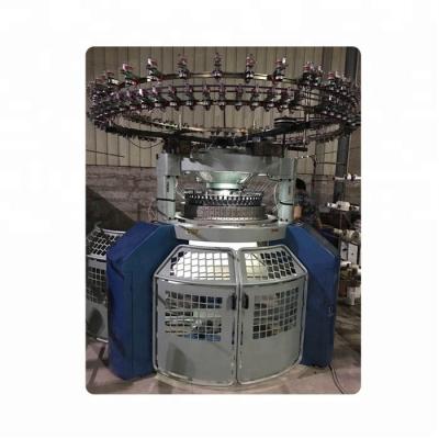 China Double Jersey High Speed Circular Knitting Machine For Cotton Knitted Fabric Curtain Fabric à venda