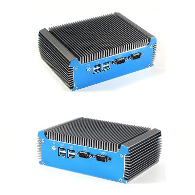 China window 10 rs485 mini pc 6*in-tel 211at industrial gigabit industrial ethenet mini pc fanless mini pc for sale