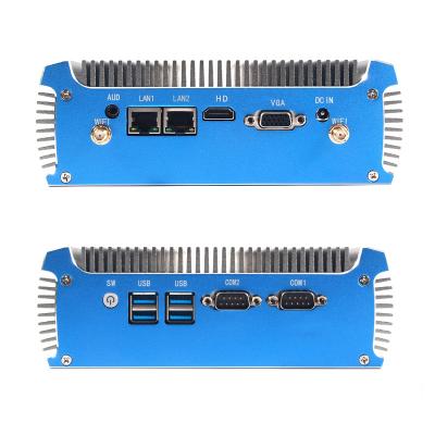 China cpu mini pc intel i7 4500u i5 4200y i3 4010y mini industrial quad core j1900 mini pc fanless pc for sale