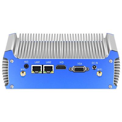 China competitive price x86 low power consumption barebone linux micro system 1080p mini pc ubuntu pc for industry school and home for sale