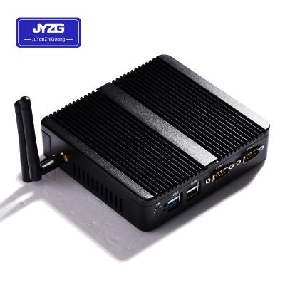 China Cheap Virtualization Technology Mini Computer J1900 With 4GB RAM 64GB SSD 2*COM For POS Mini PC for sale