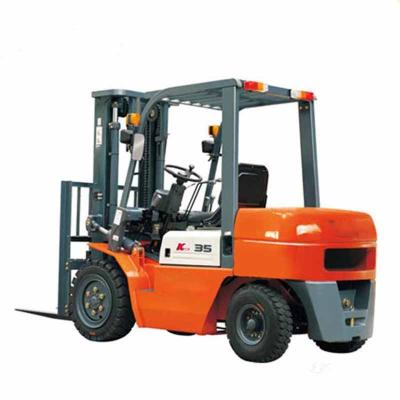 China Hotels 3.5T Off Road Forklift For Lifting And Handling for sale