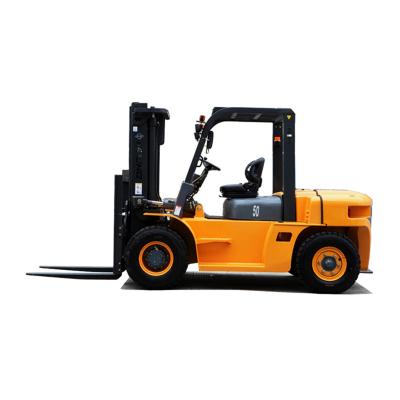 China Hotels 5 Ton Diesel Forklift HH50 Truck With Side Clutch for sale