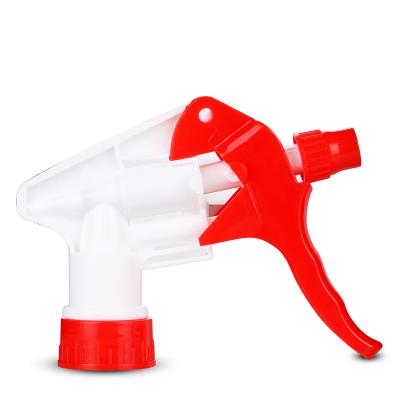 China Spill No 20/410 24/410 28/410 Pump Spray Trigger Cleaning Glass Kitchen Neck Factory Red And White Head for sale