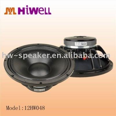 China 12 inch copper 300 watts RMS 8 ohm PA speakers for sale