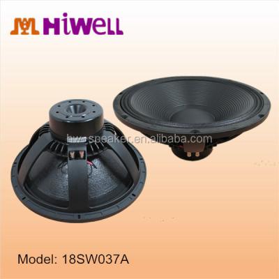 China 2015 Good BEST BUY 18SW037A 18 inch Subwoofer Speaker for sale