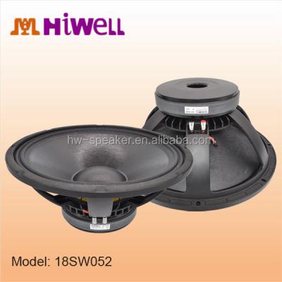 China Use Nightclub Show Application 18 Inch 800W AES Outdoor Subwoofer For Sale 18052SW for sale