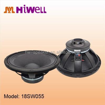 China Inside Copper / Update High Power Paper Cone Silicone Spider Subwoofer Side Speaker for sale