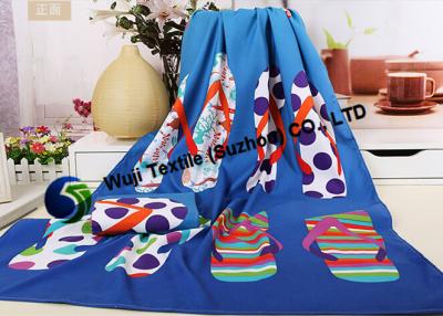 China 100% Polyester Microfiber Beach Towels ,  Pomotional Bathroom Towel Sets for sale