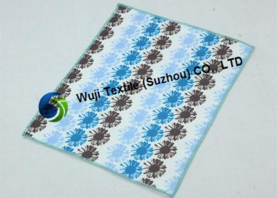 China 80% Polyester & 20% Polyamide Patterned Microfiber Cleaning Cloth 35*35cm for sale