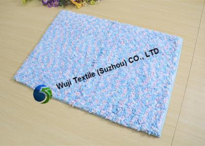 China 100% Polyester Spotted Patterned Bathroom / Living Room Carpets Microfiber Mat for sale