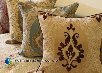 China Patterned Embroidery Superfine Chenille Cushion For Sofa , Chenille Pillow for sale