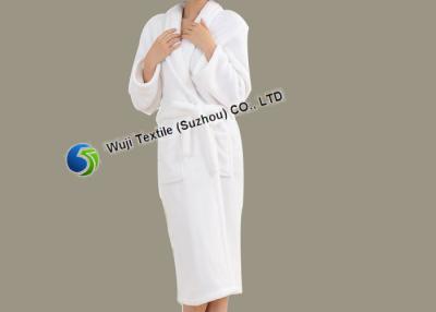 China White Red Pink 100% Microfiber Cotton Bath Robe for Young Women for sale