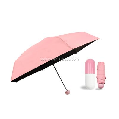 China Country 5 Fold Mini Lightweight Pocket Umbrella for sale