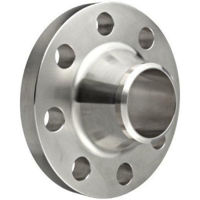 China 316Ti 0Cr18Ni12Mo2Ti Industrial Weld Neck Flange Connector Stainless Steel WN Flanges for sale