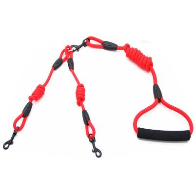 China High Quality Nylon Reflective Pet Dog Leash Quick Release Lead Retractable Rope Door for sale