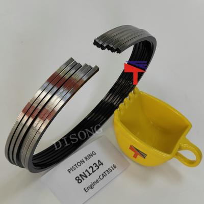 China Machinery repair shops machinery engine piston ring 7W2221 8N1233 8N1234 for 3516 3512 3508 generator set for sale