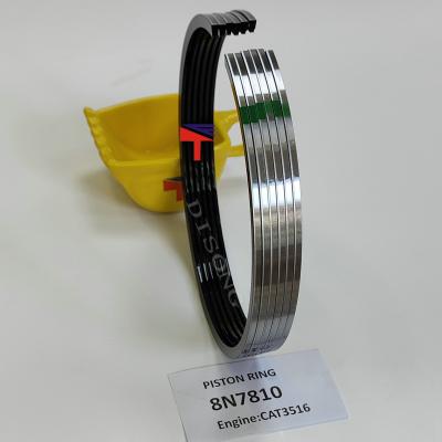 China Machinery repair shops machinery engine piston ring 8N7810 8N1233 7W2221 for generator set 3516 3512 3508 buildozer D11N for sale