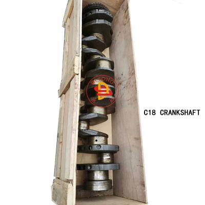 China Construction worksÂ   988H Loader Excavator Bulldozer Parts Crankshaft 189-4918 For C18 Engine Parts for sale