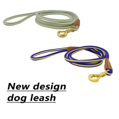 China Custom Hot Selling High Elastic Leash For Dog Walking With Reflective Dog Brand Soft And Comfortable Multifunctional Leash for sale