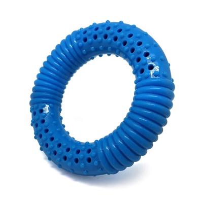 China Cost Effective Factory Supply Sustainable Water Absorbing Toy Interactive Hydraulic Teeth Ring Clean Toy For Dog for sale