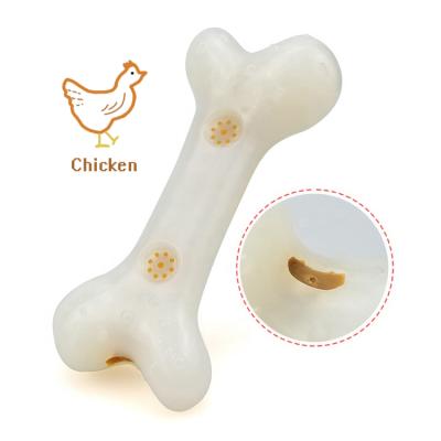 China Beef Flavor Puppy Bones Sustainable Dental Healthy Eco - Friendly Durable With Beef Smell For Aggressive Chewer for sale