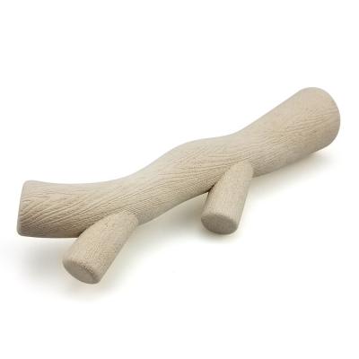 China Factory Supply Viable Twig Shape Pet Bite Toys Dog Molar Bite Toy for sale