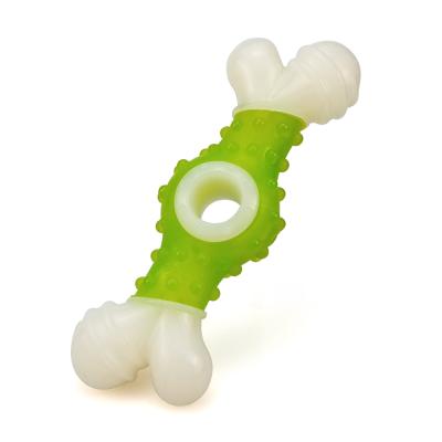 China Sustainable Eco Friendly Dog Chew Bone Toy Dog Nylon Dog Bone for sale