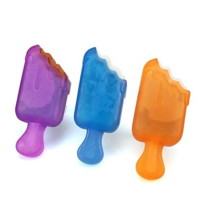 China Ice-Lolly Design Dog Toy Bone Ball Stocked Cooling Pet Toys Frozen Teether Training Cooling and Treat Tools for Small and Medium Dogs for sale