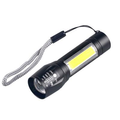 China Zoomable Led 2021 Q5 3W COB Light Warm Emergency Linterna De Led Pocket Mini Torch Lanterna USB Dimmable Micro Rechargeable LED Flashlight Zoom for sale