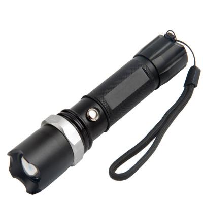 China Zoomable Led Zoomable Police Blow Torch LED Zoom Light Cheap Rotary High Lumen High Power Factory Price DC DC Police Flashlight 1101 for sale