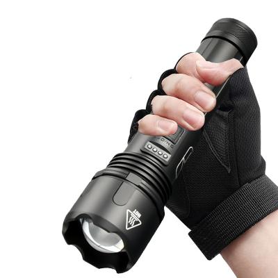 China Super Bright 2021 New 20W XHP50.2 High Boom Powerful Rechargeable Led Torch Light Waterproof High Power Flashlight With 18650 Battery for sale