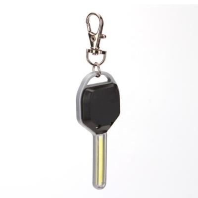 China Mini Pocket Led Torch Wholesale Hot Sales Bulk 3W 100LM ABS Mini Key Ring COB LED Flashlight Key Chain For Promotion for sale