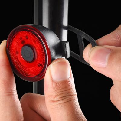 China Decoration Fashionable High Quality Bicycle Rear Light Led Rear Tail Light, Waterproof IP55 Night Riding Safety Red Warning Lights Back Led Bike Tail Light for sale