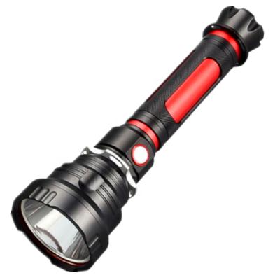 China High Power Ultra Bright Style Light Rechargeable Powerful Flashlight , 4000 Lumen Linterna De Led Torch Strong Light Flashlight for sale