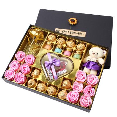 Китай Luxury Chocolate Packaging Box Customized Rigid Valentine Gift Case Candy Box продается