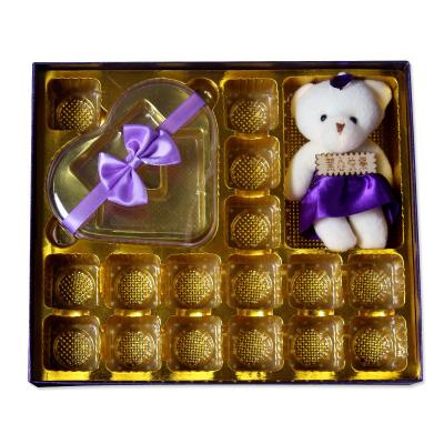 Китай Hot bulk candy chocolate box confectionary packaging oem carton box with Plastic tray продается