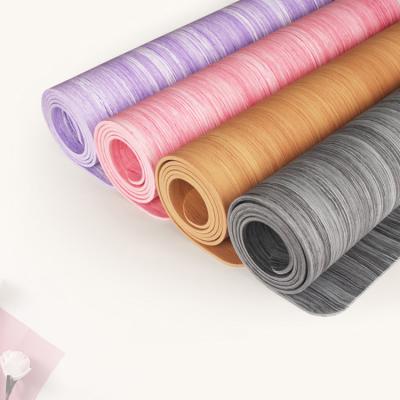 China New High Quality Print Eco - Friendly Wooden Non Slip Eco 6mm POE Yoga Mat for sale