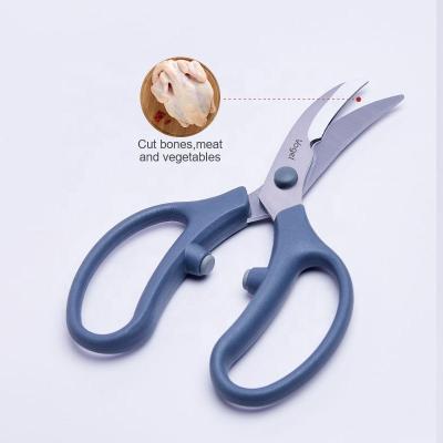 China Multifunctional Universal Fish Slicing Meat Chicken Cut Bone Cutting Stainless Steel Shears For Scissors Kitchen for sale